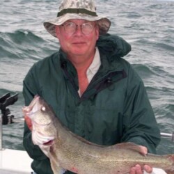 man with fish